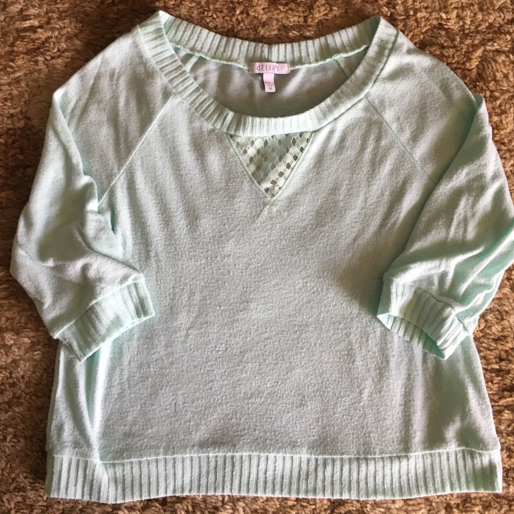 Delia’s Light Mint Top